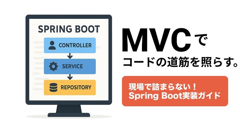 MVC構成を理解すれば現場で詰まらない | Spring Boot実装ガイド