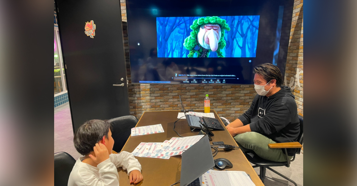 AI生成コンテンツのブースの様子 | 遊んで学べるITフェスタ レポート