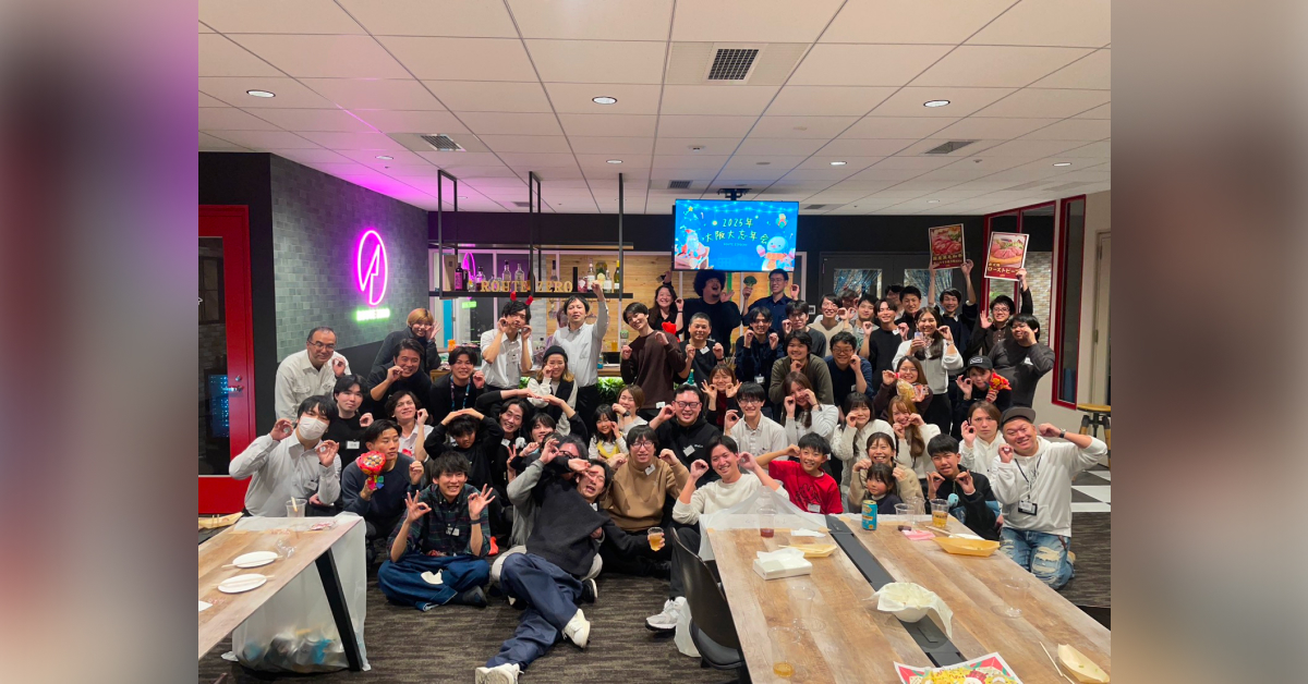 大阪の忘年会の様子