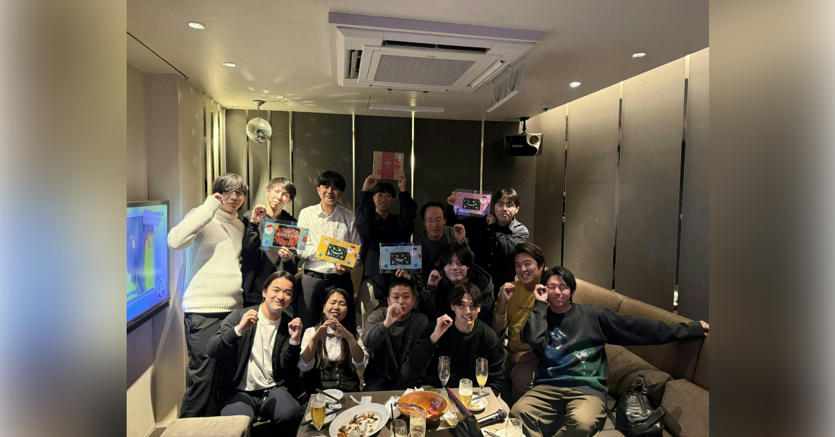 福岡の忘年会の様子